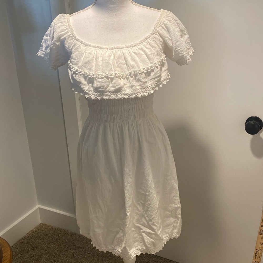Seaspice Resort Beach Coverup Wear Medium White Dress
